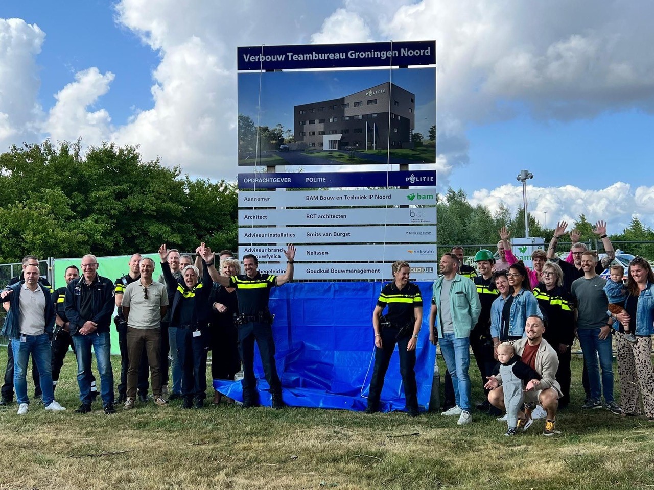 Politieteam Groningen Noord krijgt een nieuwe werkplek!