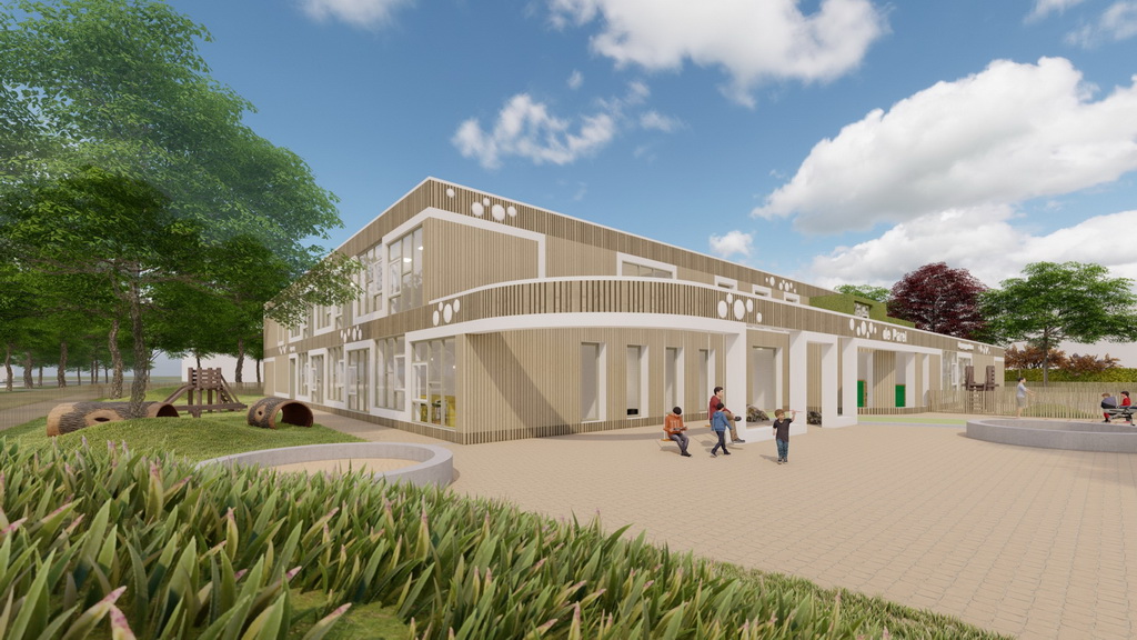 Ontwerp school De Parel gewonnen